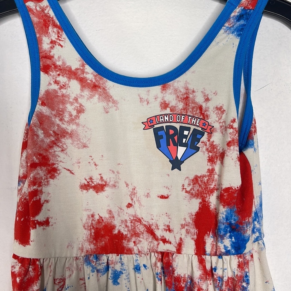 Rags to Raches Tye Die American Twirl Dress​ - Picture 2 of 3